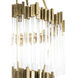 Matrix 18 Light 30 inch Havana Gold Chandelier Ceiling Light