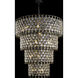 Windsor 21 Light 40 inch Carbon and Havana Gold Chandelier Ceiling Light