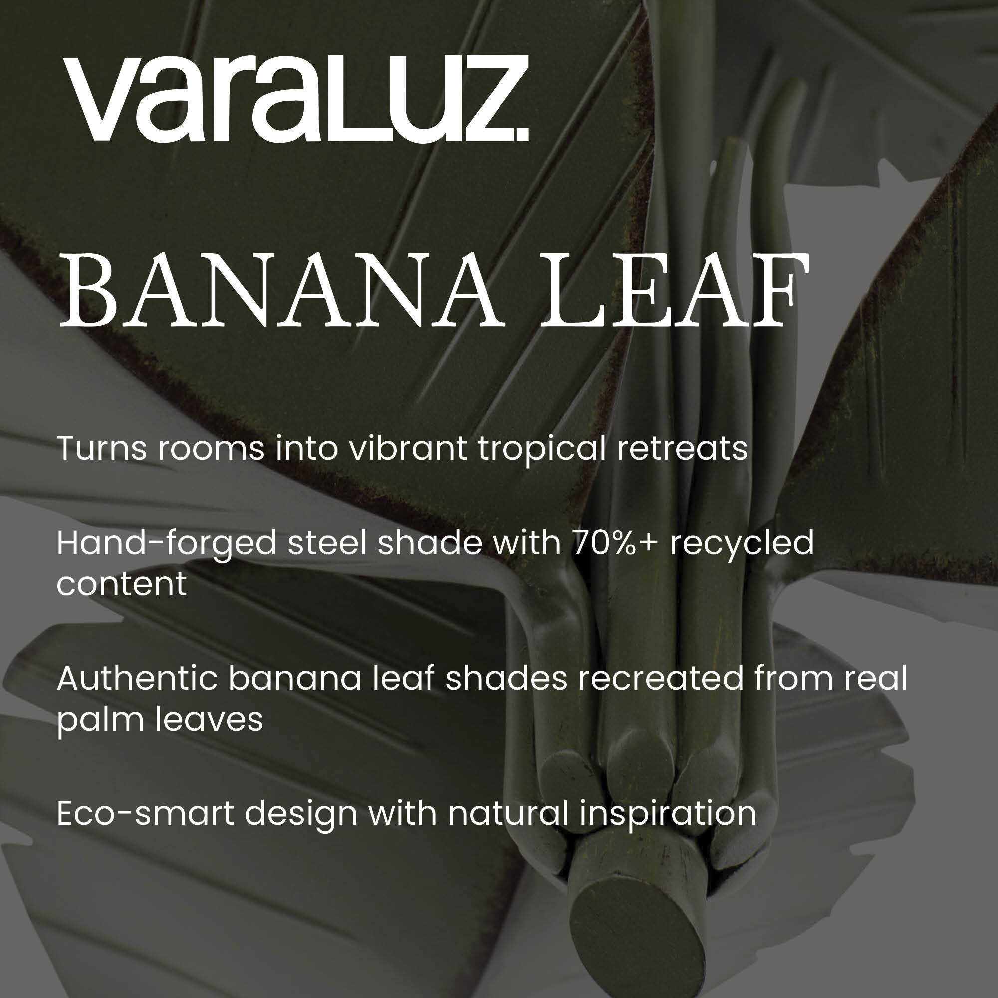 Banana Leaf 1 Light 9 inch Banana Leaf Mini Pendant Ceiling Light