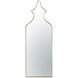 Decanter 40 X 14 inch Gold Wall Mirror