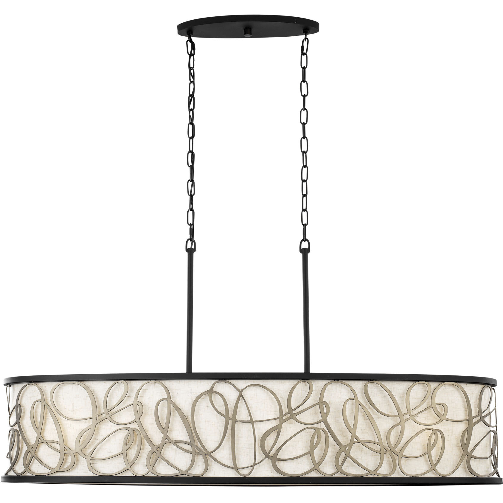 Scribble Linear Pendant Ceiling Light, Smithsonian Collaboration
