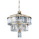 Social Club 13 Light 28 inch Havana Gold Pendant Ceiling Light