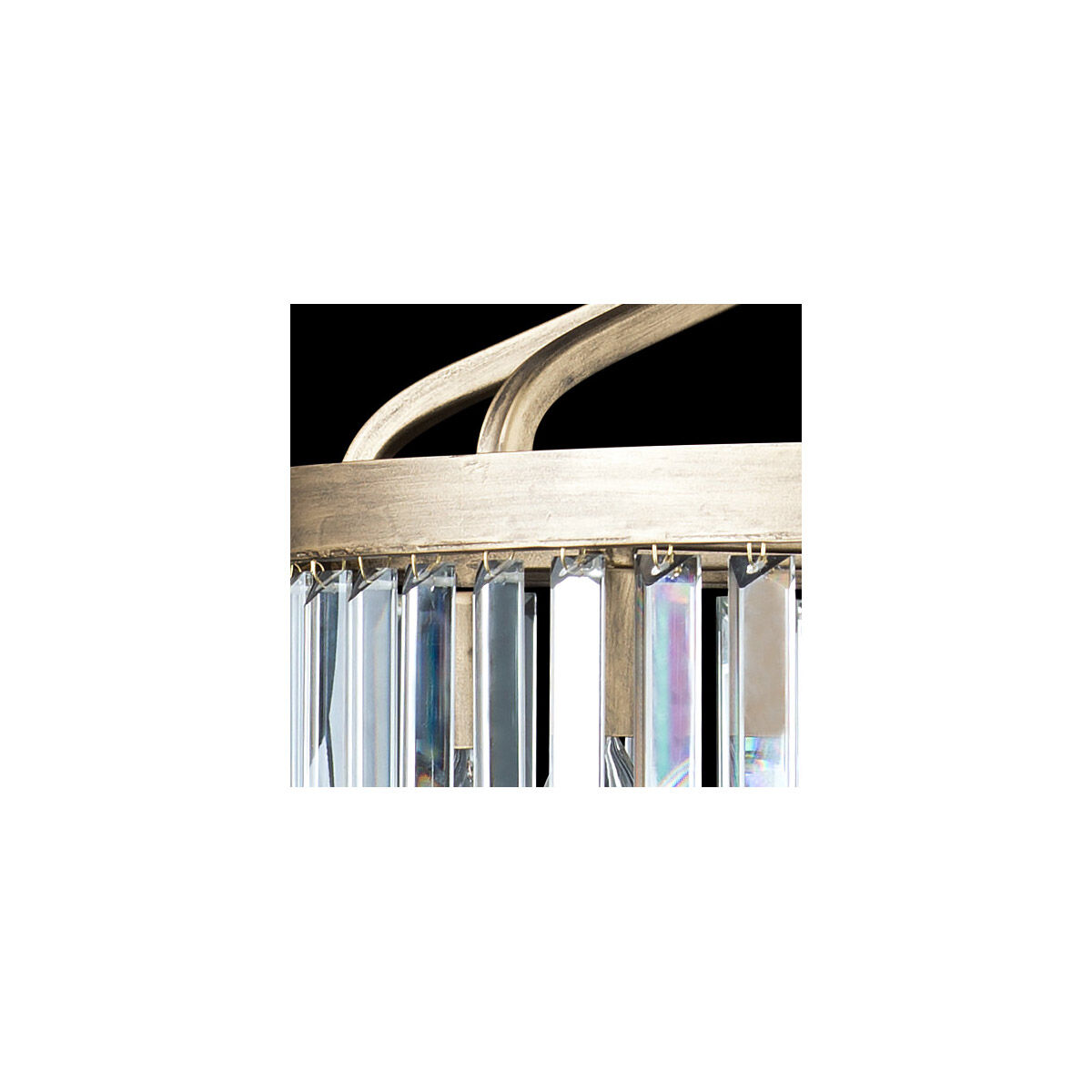 Social Club 7 Light 23.5 inch Havana Gold Pendant Ceiling Light