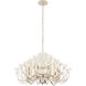 Wildflower 15 Light 40 inch Gold Dust Chandelier Ceiling Light, Smithsonian Collaboration