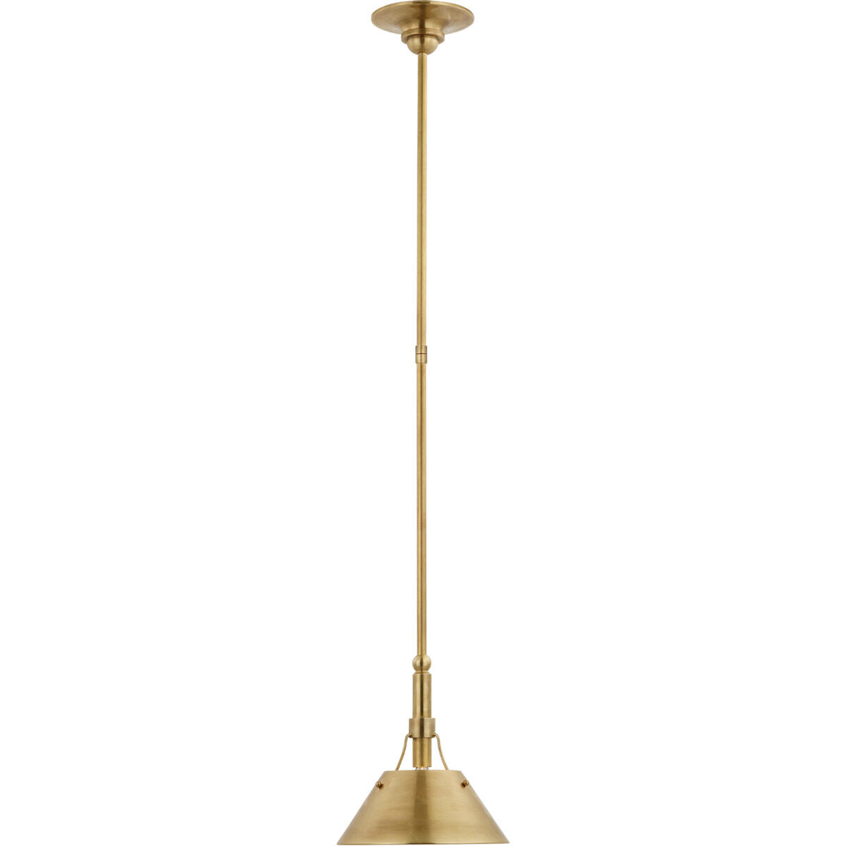 Thomas O'Brien Turlington 1 Light 8.75 inch Pendant