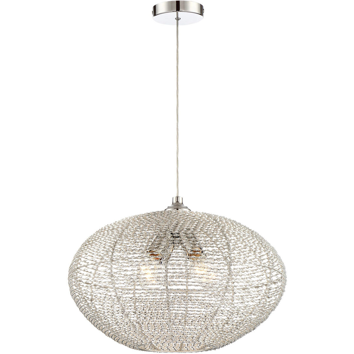 Faviola 4 Light 18 inch Chrome Pendant Ceiling Light
