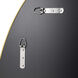 Tablet 30 X 22 inch Gold Wall Mirror