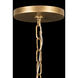 Voliere 6 Light 24.5 inch Havana Gold Pendant Ceiling Light