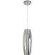 Chroman Empire 1 Light 5.5 inch Chrome Mini Pendant Ceiling Light