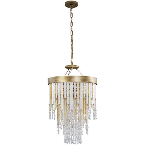 Lafayette 4 Light 18 inch Havana Gold Chandelier Ceiling Light