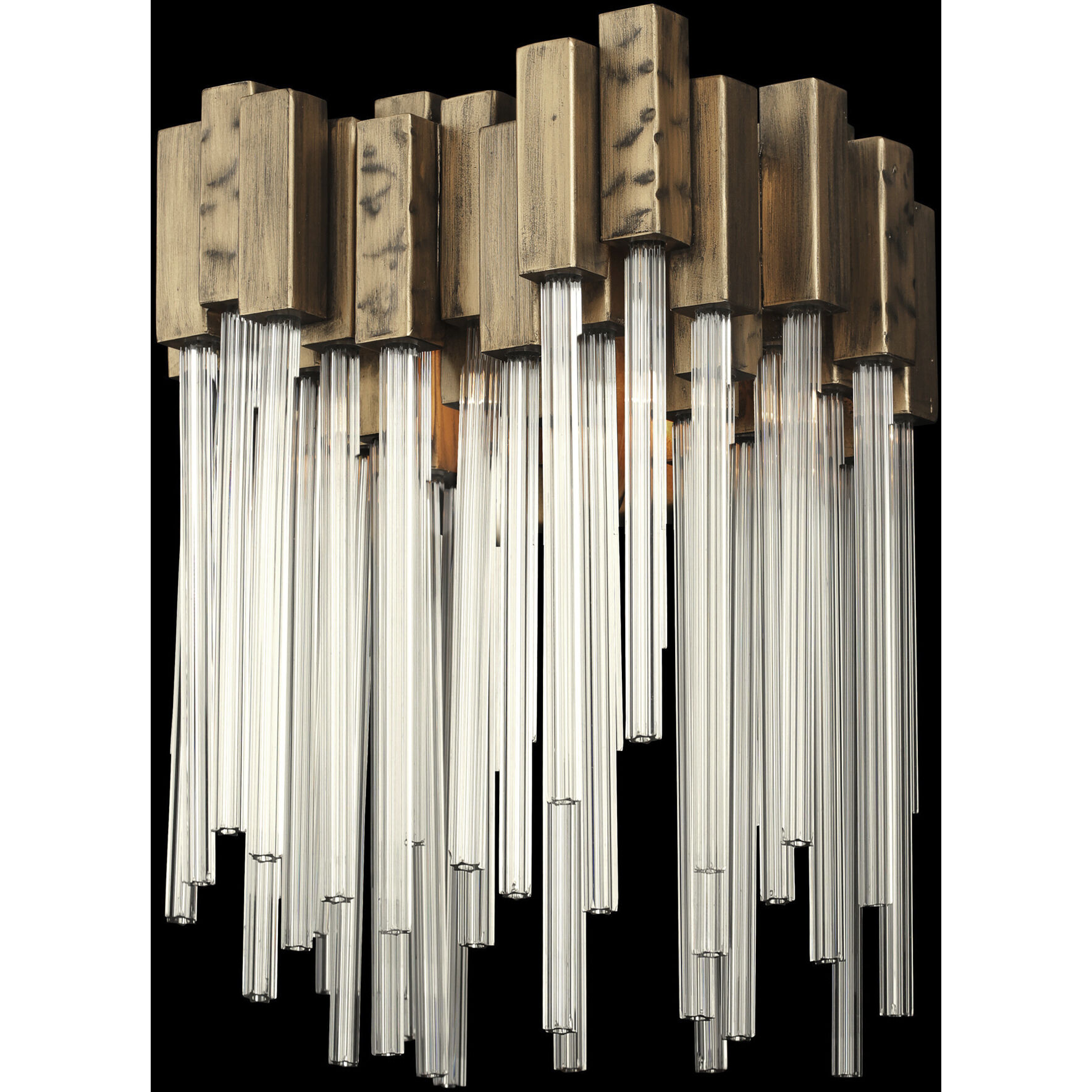 Matrix 1 Light 7 inch Havana Gold Wall Sconce Wall Light