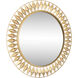 Forever 33 X 33 inch French Gold Accent Mirror 