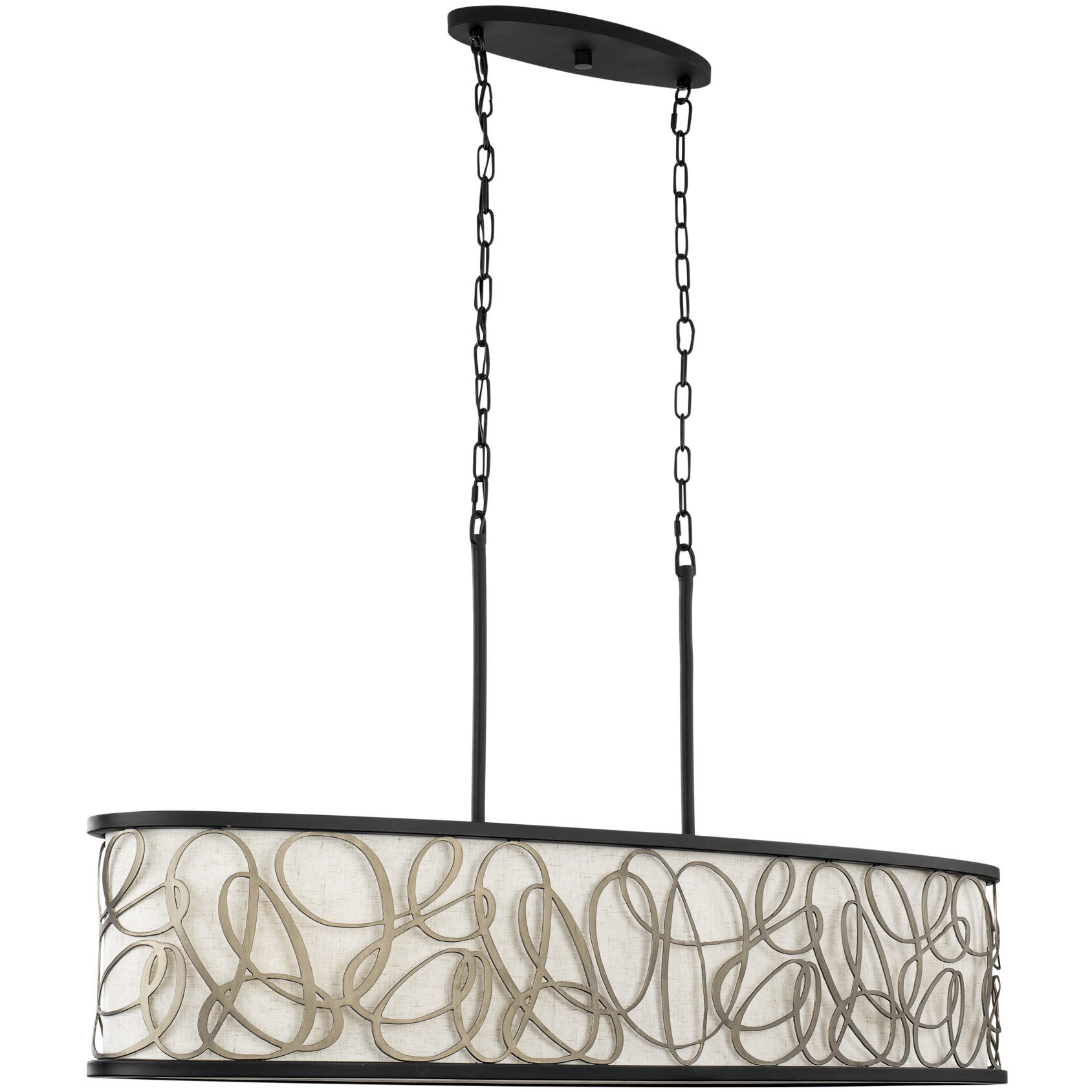 Scribble Linear Pendant Ceiling Light, Smithsonian Collaboration