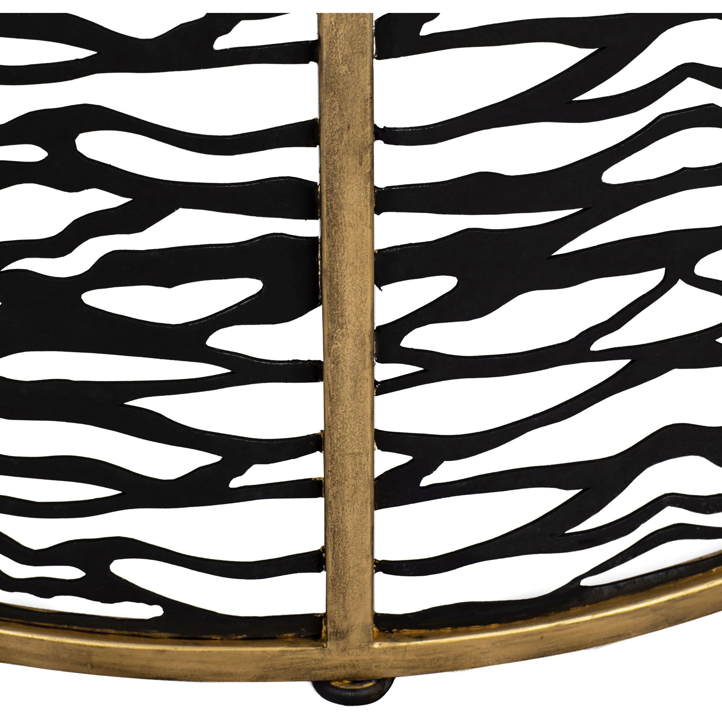 Kato 46 inch Havana Gold Coffee Table, Smithsonian Collaboration