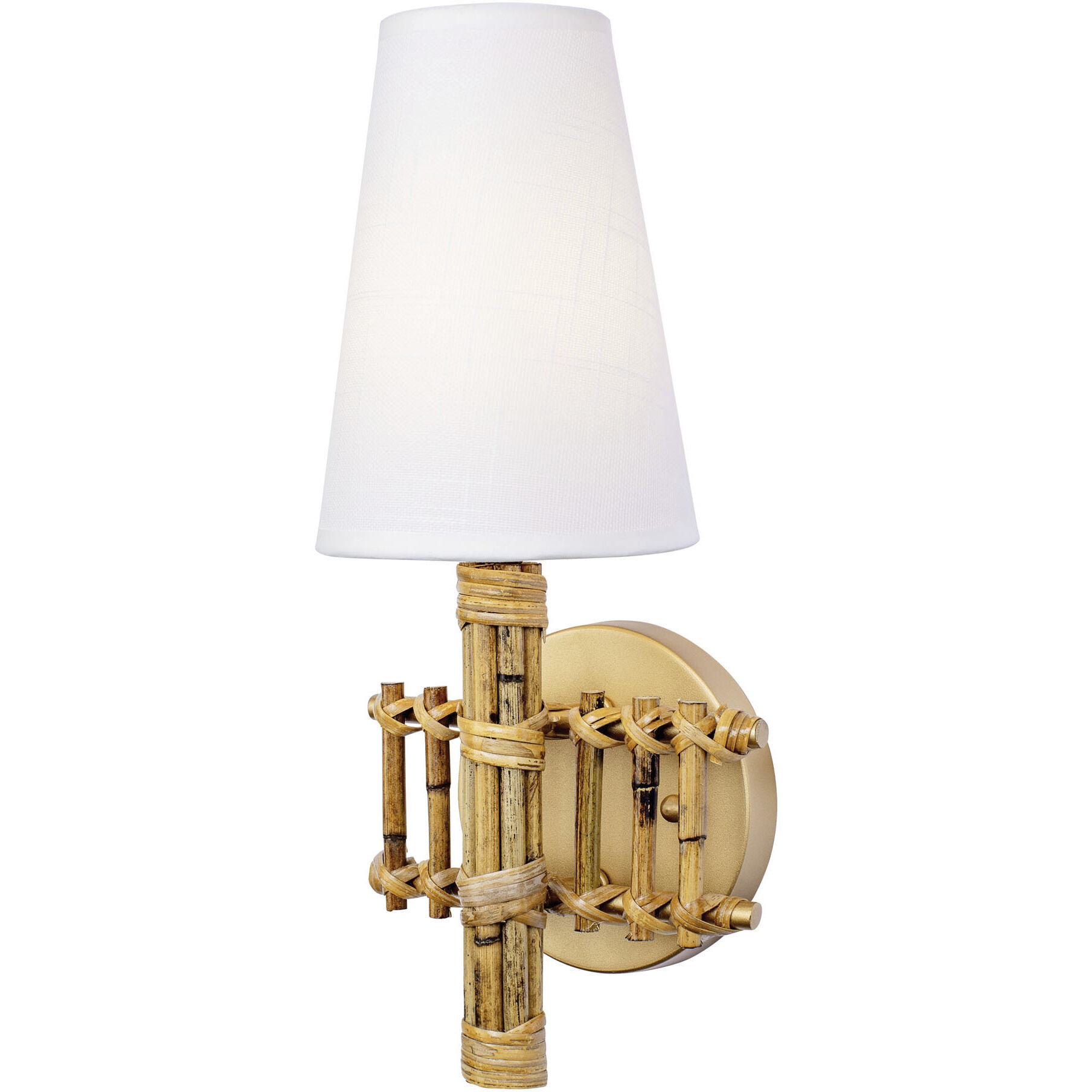 Nevis LED 7 inch French Gold Wall Sconce Wall Light