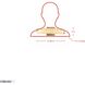 Golden Ratio 1 Light 13.8 inch Satin Gold Vanity Light Wall Light