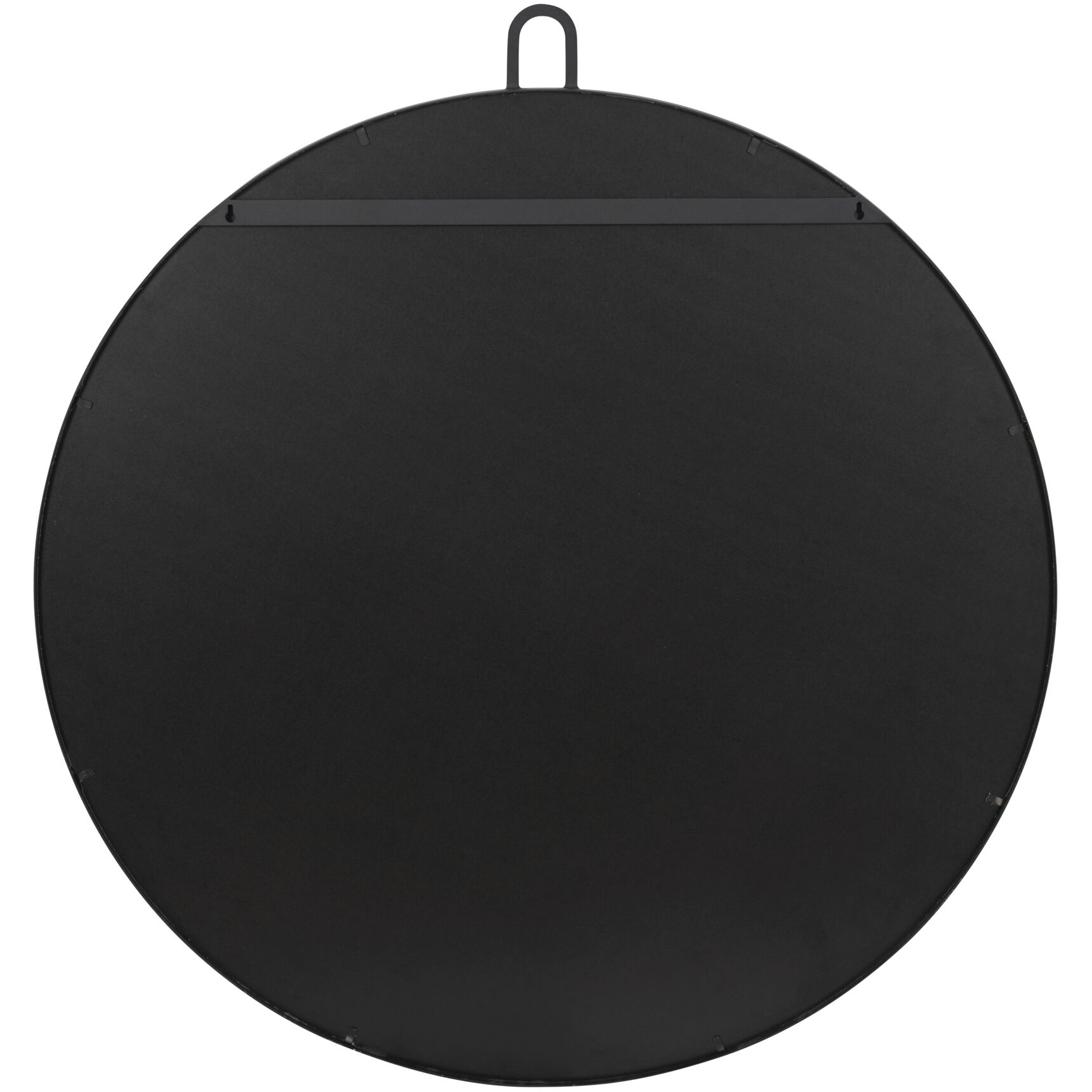 Stopwatch 43.25 X 40 inch Black Accent Mirror