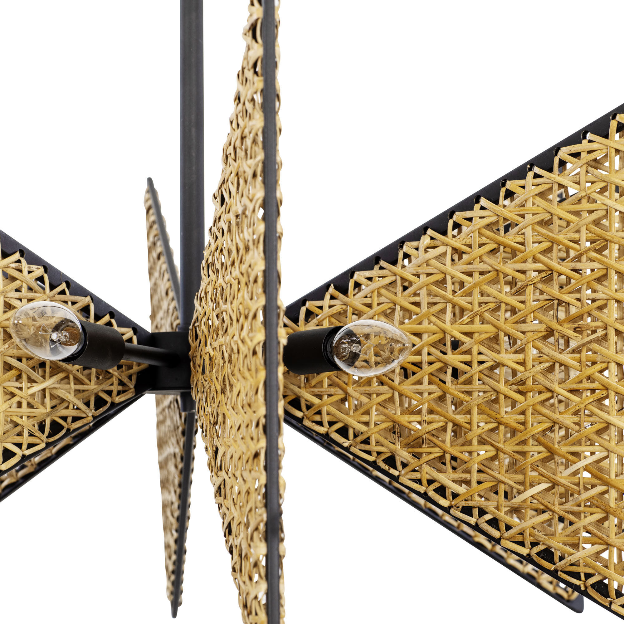 Machina 8 Light 32 inch Matte Black with Sulihiya Chandelier Ceiling Light, Smithsonian Collaboration