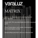Matrix 8 Light 48.25 inch Matte Black and French Gold Linear Pendant Ceiling Light in Matte Black/French Gold