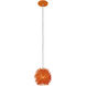 Urchin 1 Light 6.25 inch Electric Pumpkin Mini Pendant Ceiling Light