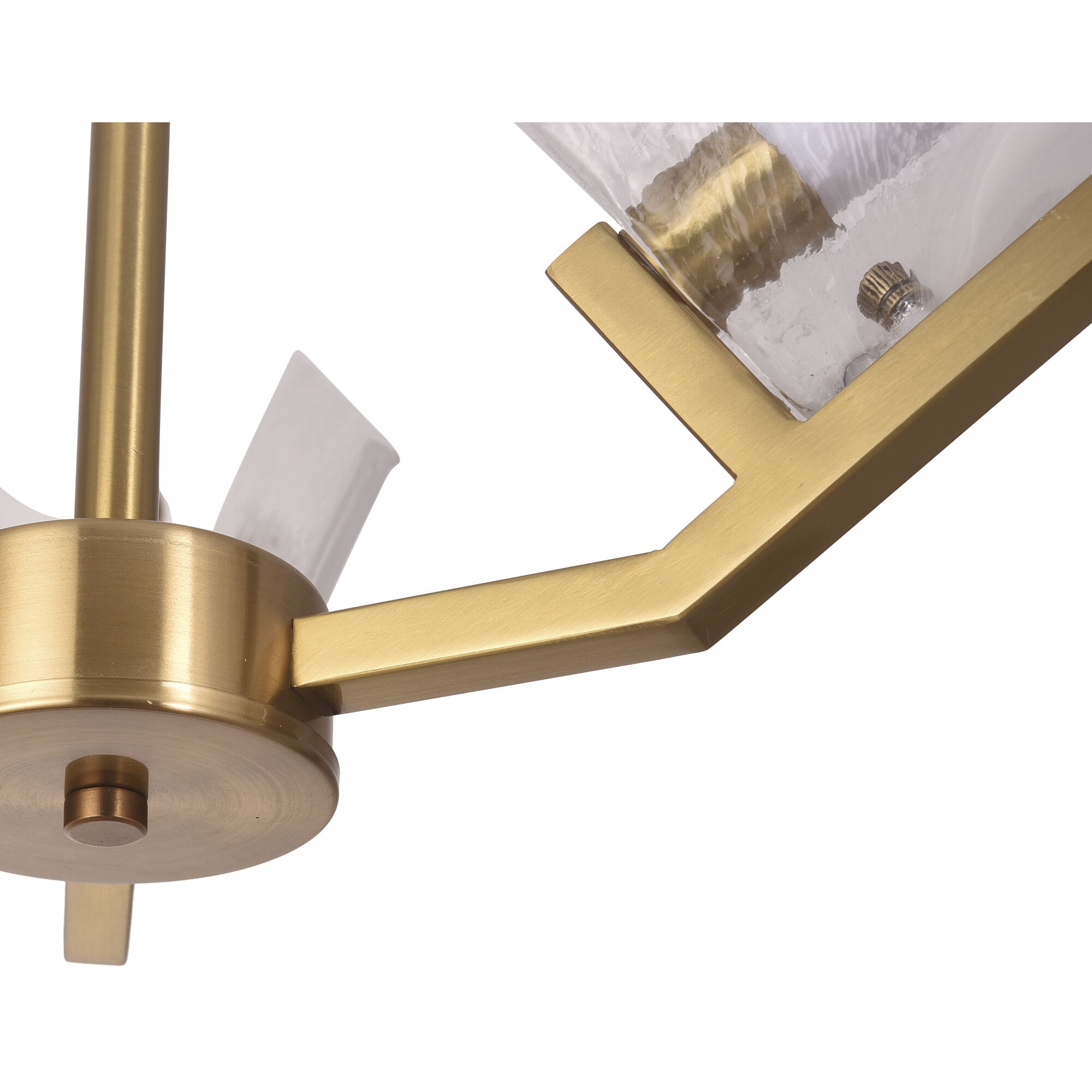 Mingle 3 Light 31.25 inch Satin Brass Chandelier Ceiling Light