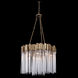 Matrix 9 Light 25 inch Havana Gold Pendant Ceiling Light