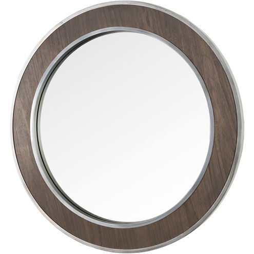 Macie 30 X 30 inch Reclaimed Wood and Mirror Wall Mirror