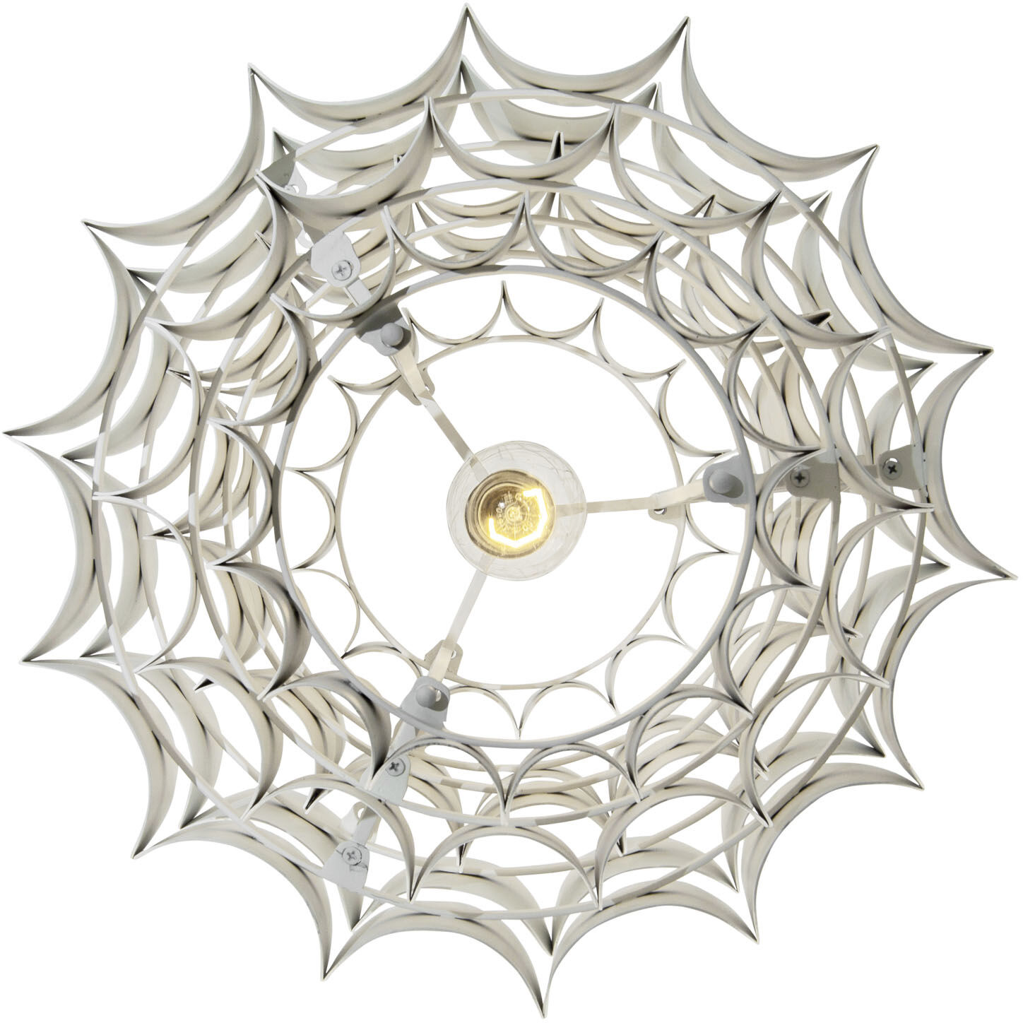 Swoon 1 Light 16 inch Matte White Pendant Ceiling Light, Smithsonian Collaboration