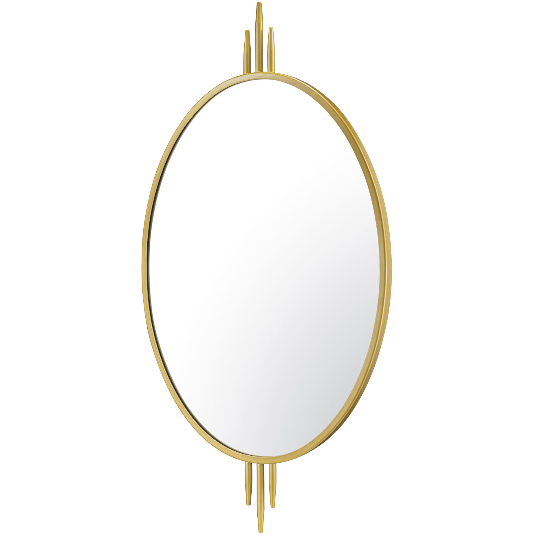 Propaganda 41 X 22 inch Gold Wall Mirror