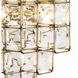 Cubic 14 Light 18.5 inch Calypso Gold Foyer Pendant Ceiling Light