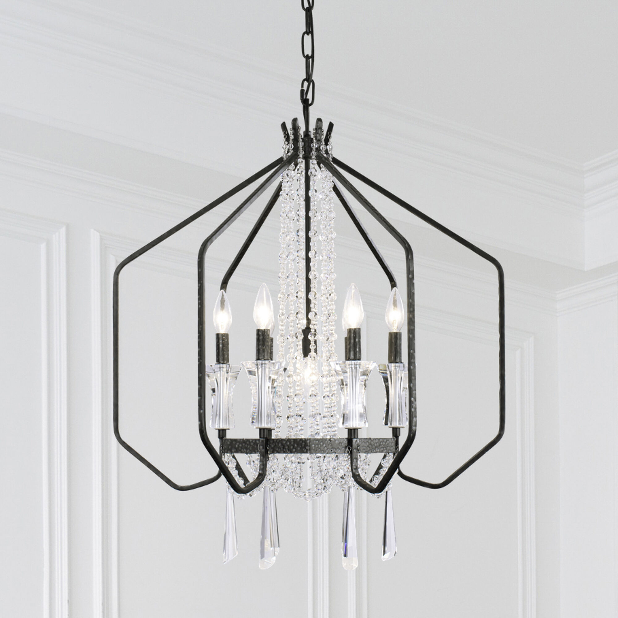 Barcelona 7 Light 26 inch Onyx Pendant Ceiling Light