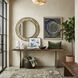 Kato 33 X 33 inch Havana Gold Wall Mirror, Smithsonian Collaboration