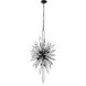 Orbital 20 Light 24 inch Carbon Pendant Ceiling Light