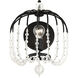 Voliere Sconce Wall Light in Matte Black