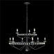 Monroe 9 Light 40 inch Carbon Black Chandelier Ceiling Light