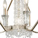 Barcelona 4 Light 18 inch Transcend Silver Pendant Ceiling Light