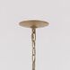Barcelona 12 Light 44 inch Brass Kisser Chandelier Ceiling Light