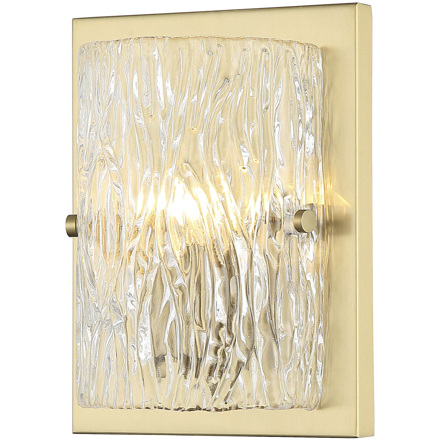 Morgan Sconce Wall Light in Satin Brass