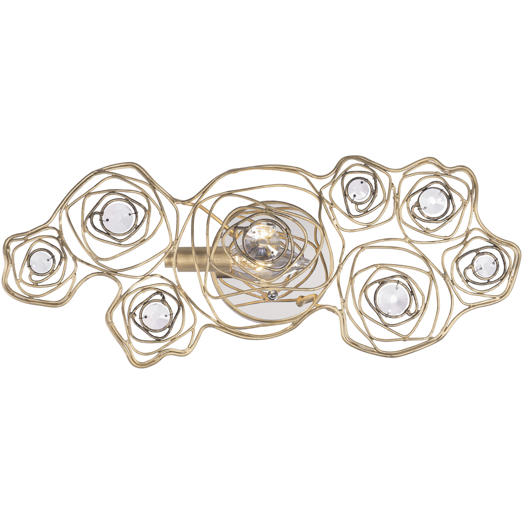 Ethereal Rose 1 Light 8.5 inch Havana Gold Ombre Wall Sconce Wall Light