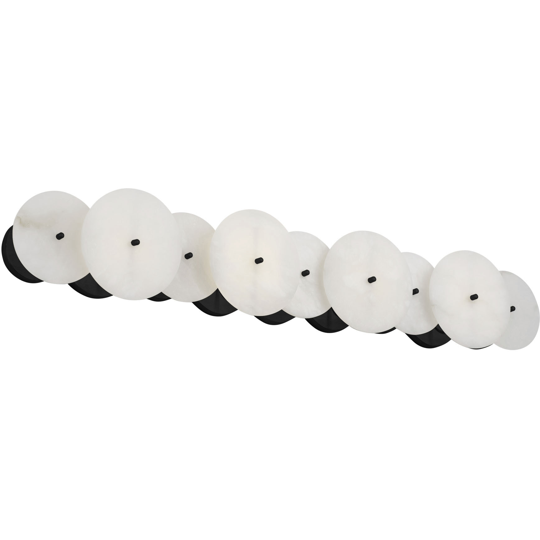 Cosmos 4 Light 35.75 inch Matte Black Bath Vanity Light Wall Light, Smithsonian Collaboration