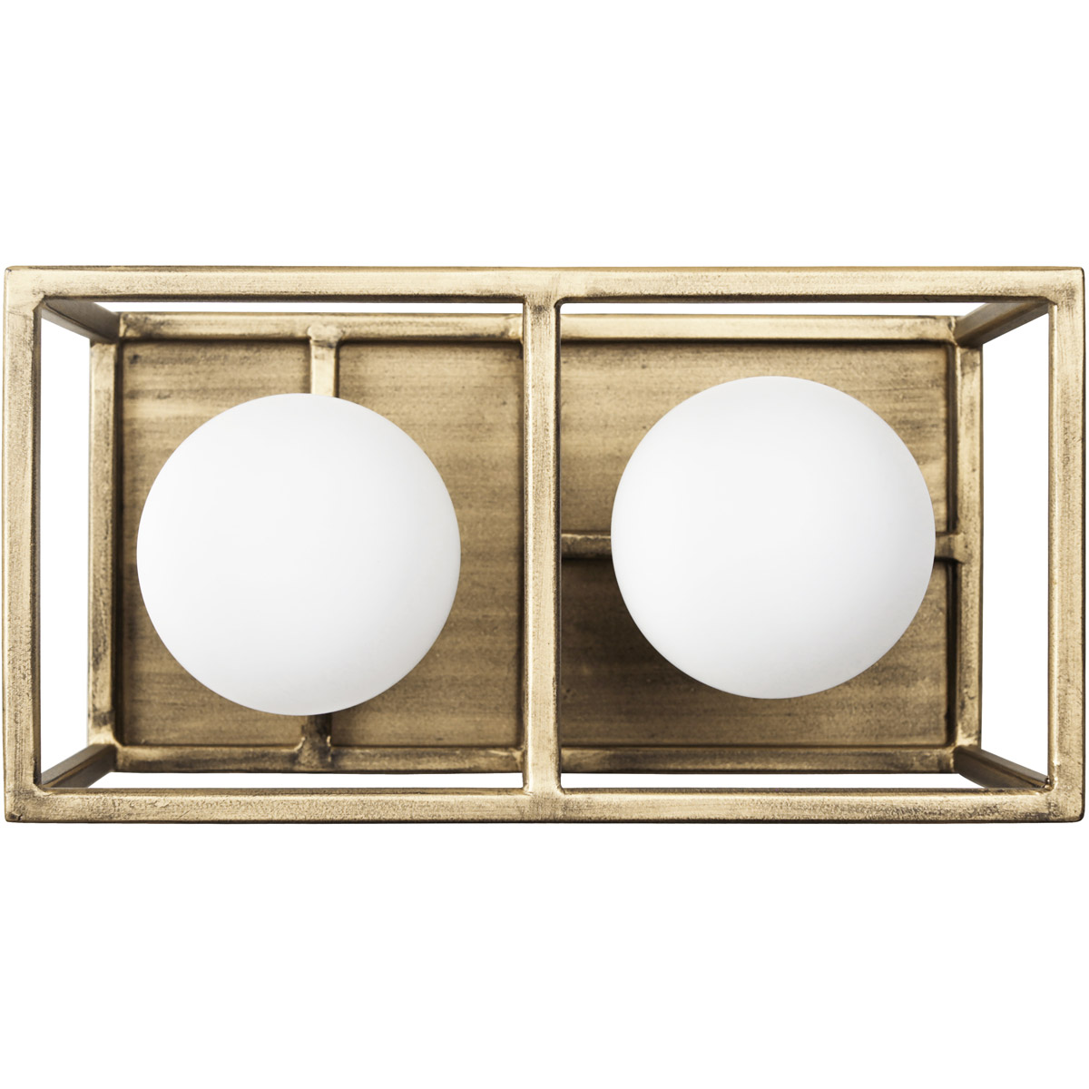 Plaza LED 9.63 inch Havana Gold and Carbon Bath Vanity Wall Light