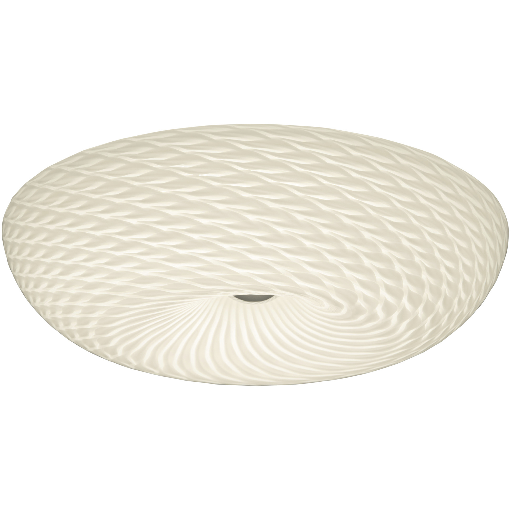 Swirled 3 Light 18 inch Chrome Flush Mount Ceiling Light
