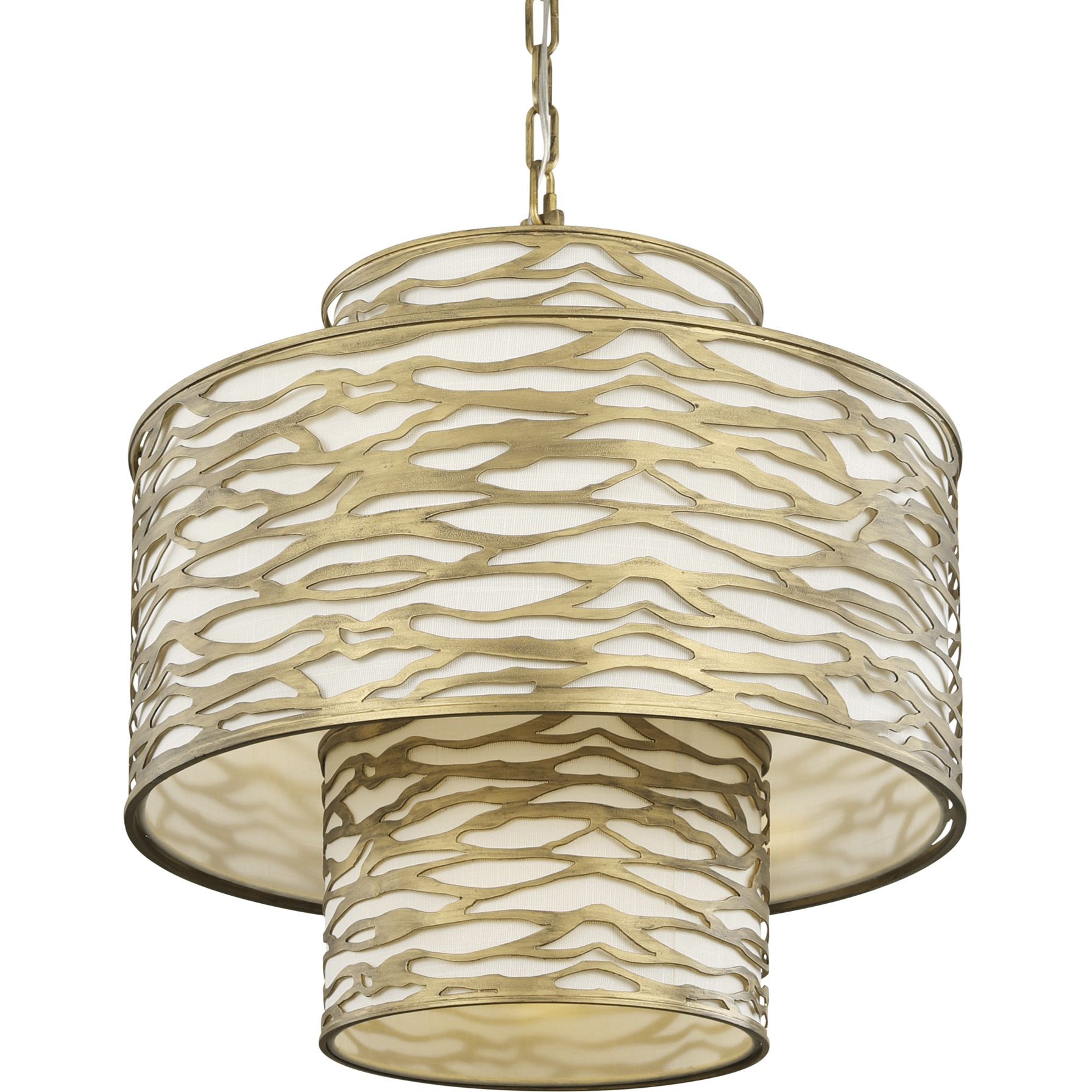 Kato 4 Light 18.75 inch REF Pendant Ceiling Light in Havana Gold