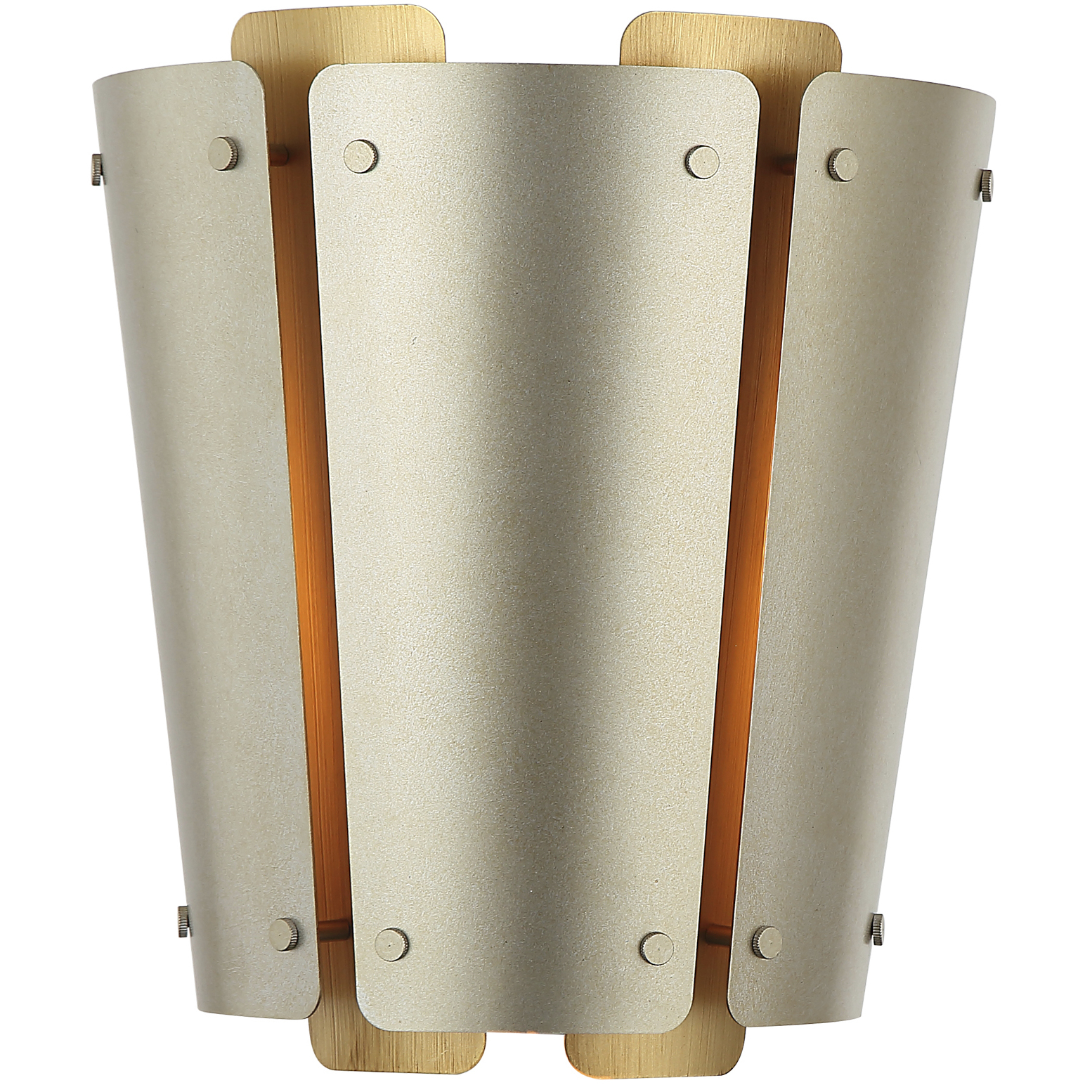 Peep Show 1 Light 10 inch Sunwashed Silver and Brushed Sienna Wall Sconce Wall Light