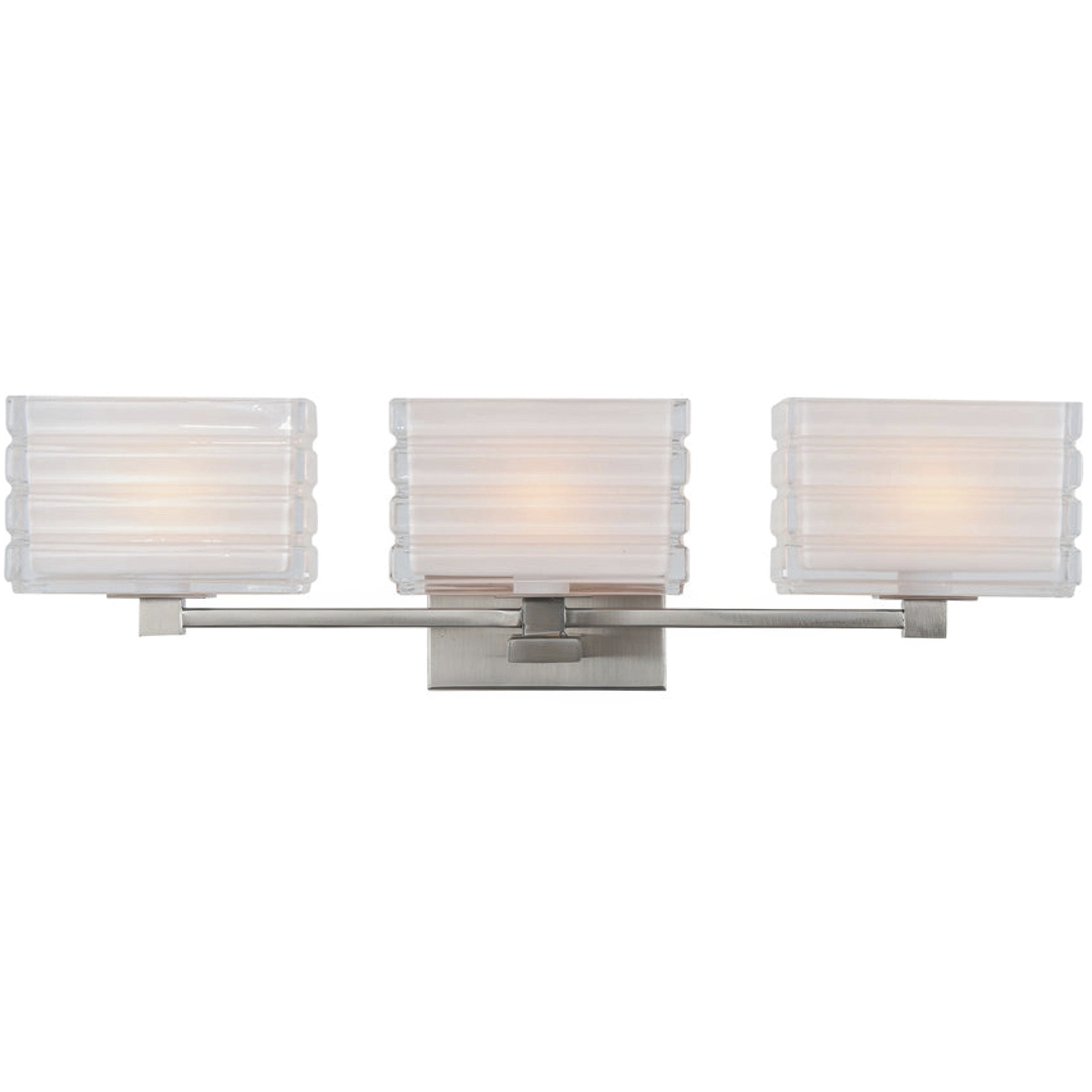 Sardinia 3 Light 21.38 inch Brushed Nickel Bath Vanity Wall Light, Luz Studio