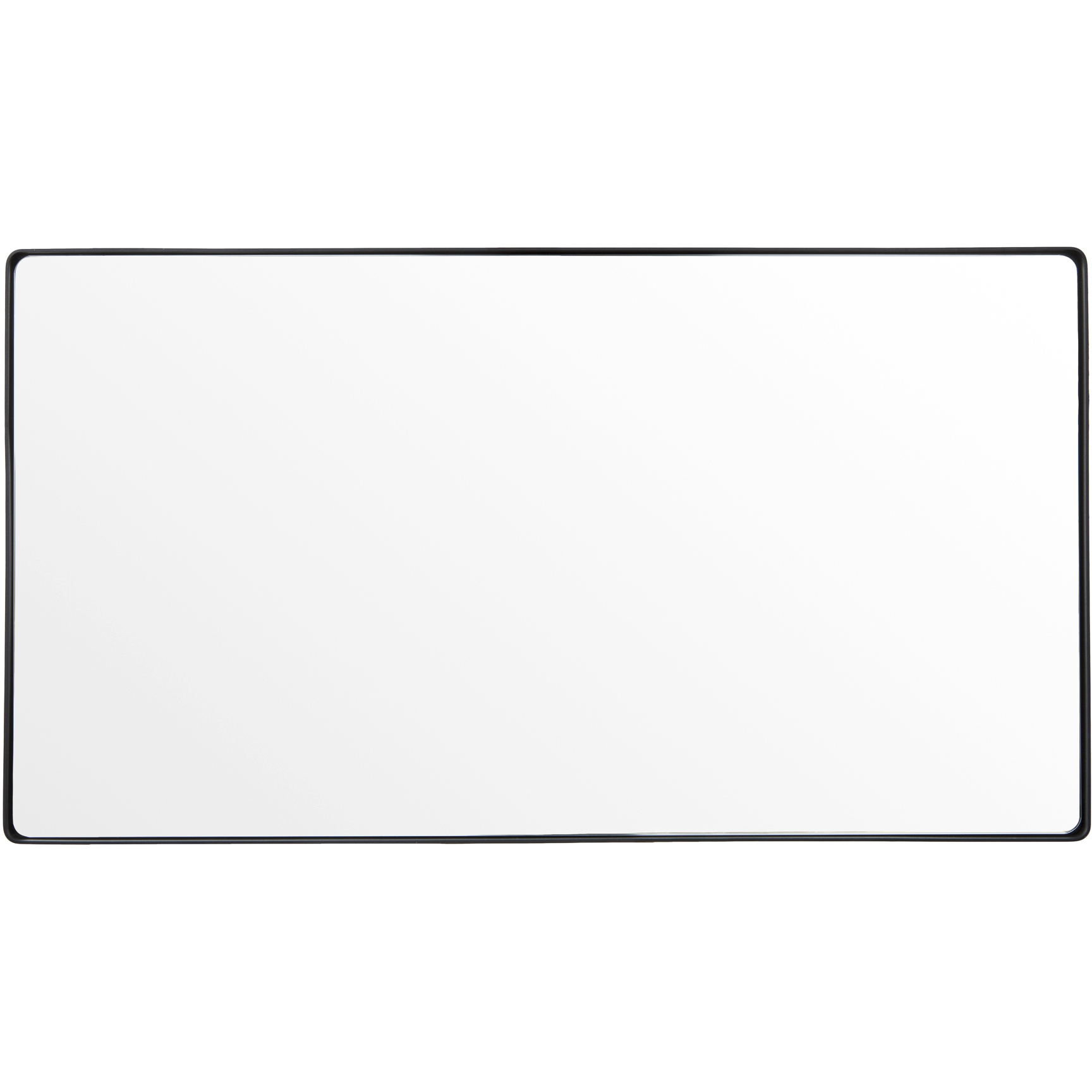 Kye 40 X 22 inch Black Wall Mirror, Varaluz Casa