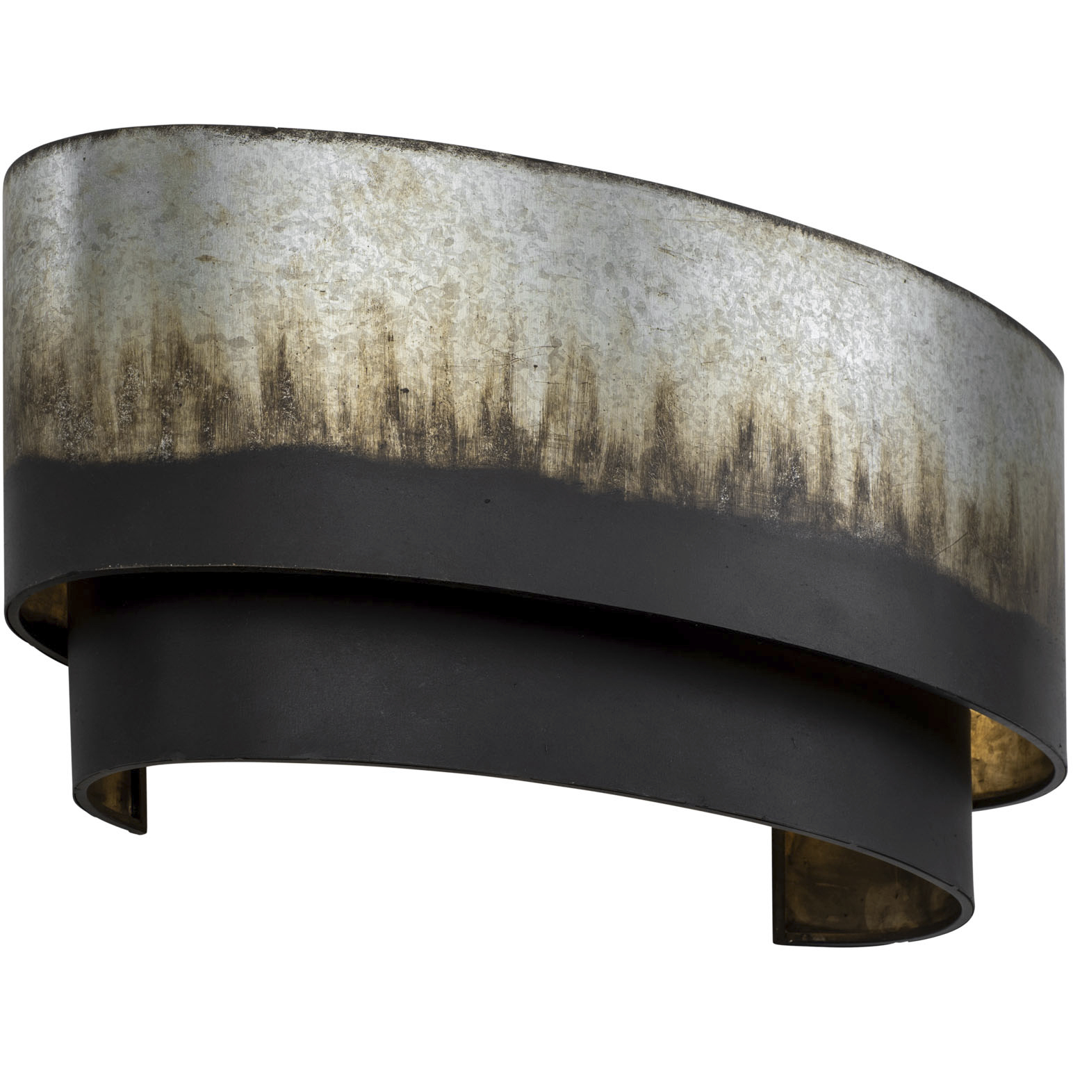 Cannery 2 Light 16 inch Ombre Galvanized Wall Sconce Wall Light