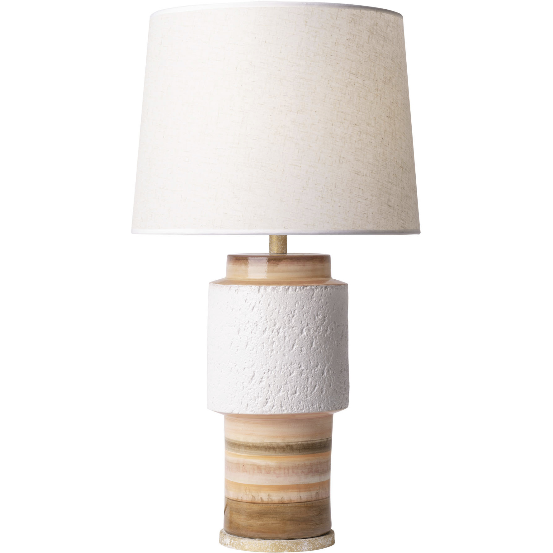 Tilde 30 inch 100.00 watt Apothecary Gold and Orange Quartz Table Lamp Portable Light