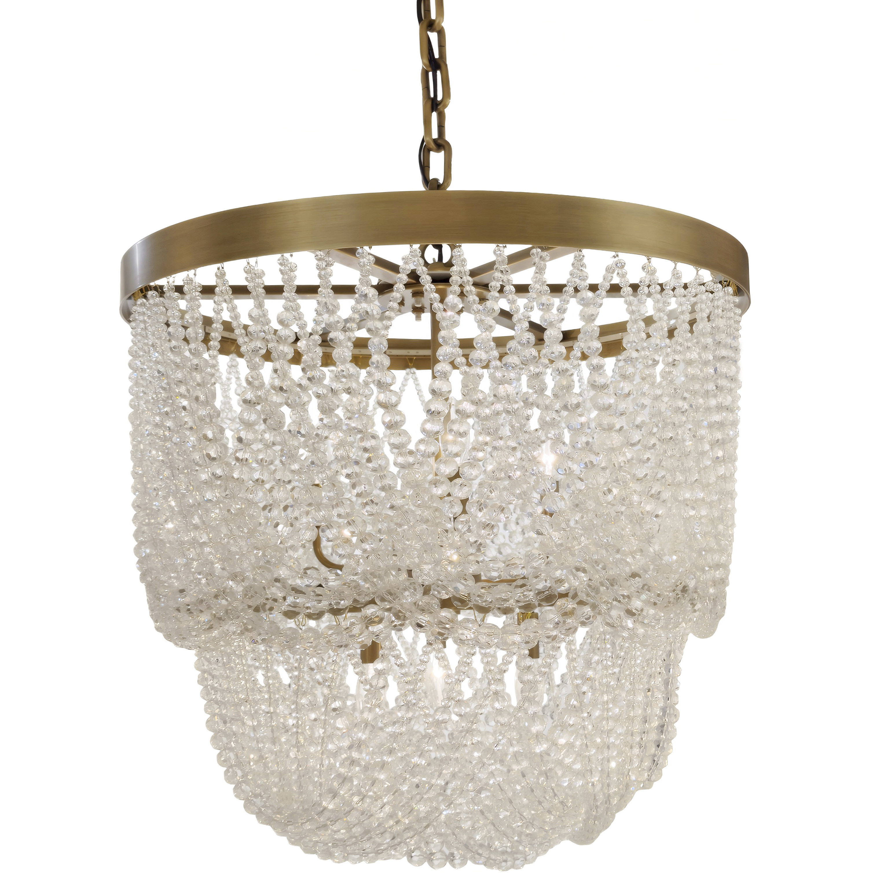 Solaire 6 Light 25 inch Antique Bronze Pendant Ceiling Light