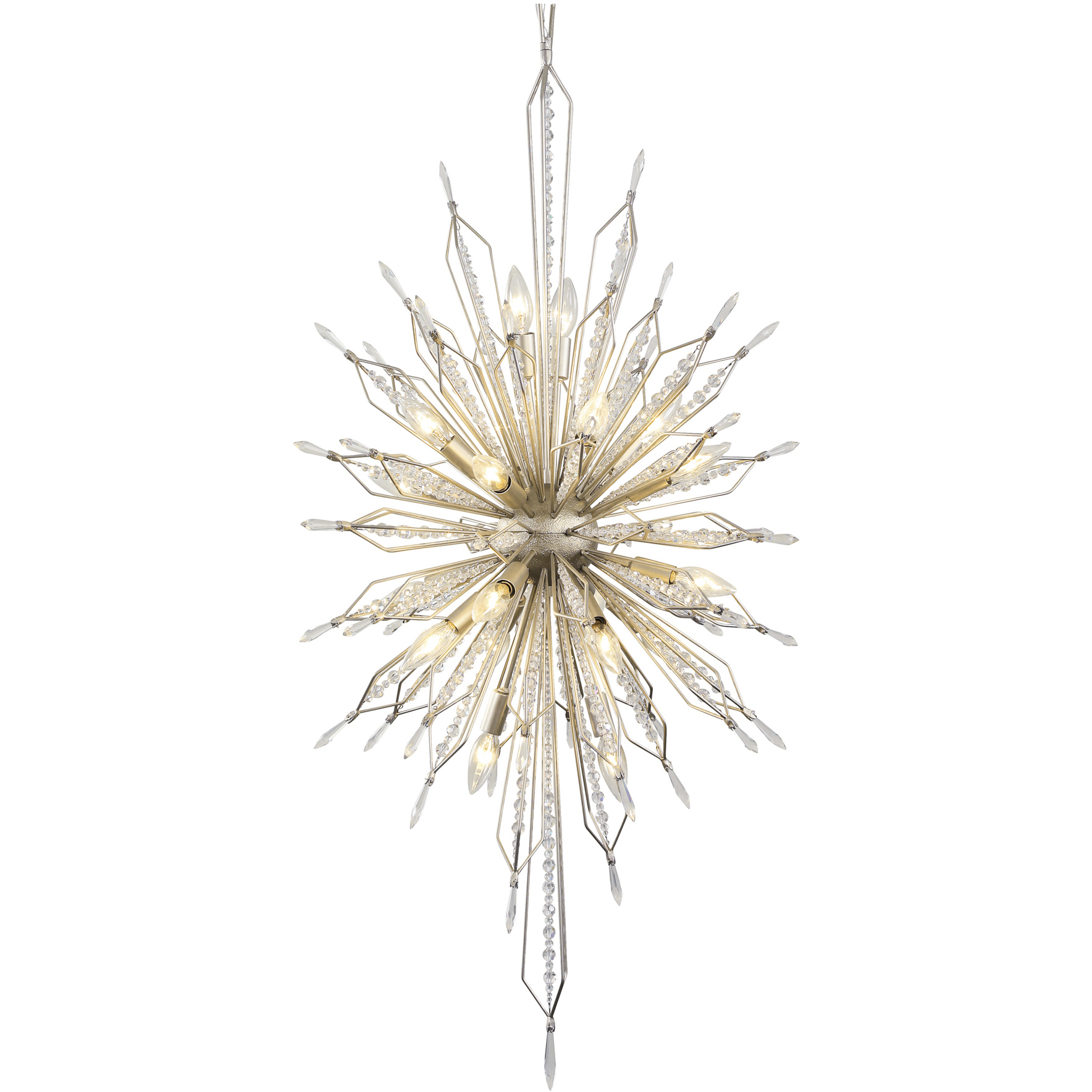 Orbital 20 Light 24 inch Gold Dust Pendant Ceiling Light